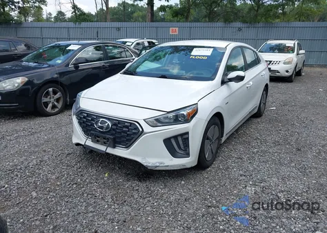 2020 Hyundai Ioniq Hybrid Se из США, поврежденный, VIN KMHC75LC8LU240689